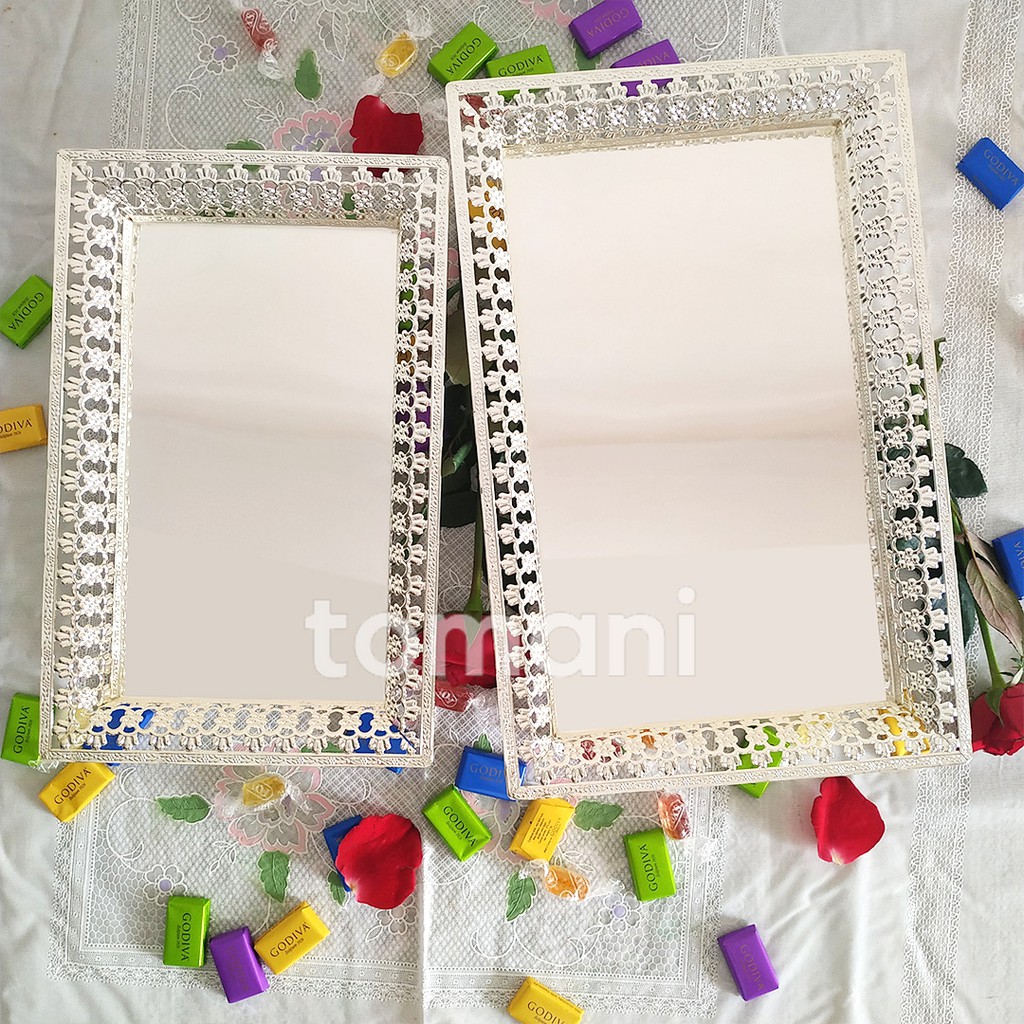 TOMANI - Nampan/Baki Stainless Steel Cantik