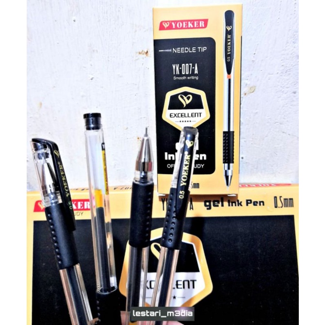 

Pen Gel YOEKER 0.5 MM Office/Study Gel Ink Pen