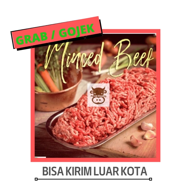 

DAGING GILING DENGAN LEMAK | MINCEED BEEF 1KILO