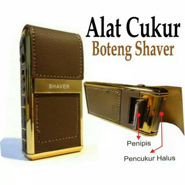 Alat Cukur Jenggot dan Kumis Cod Boteng Shaver