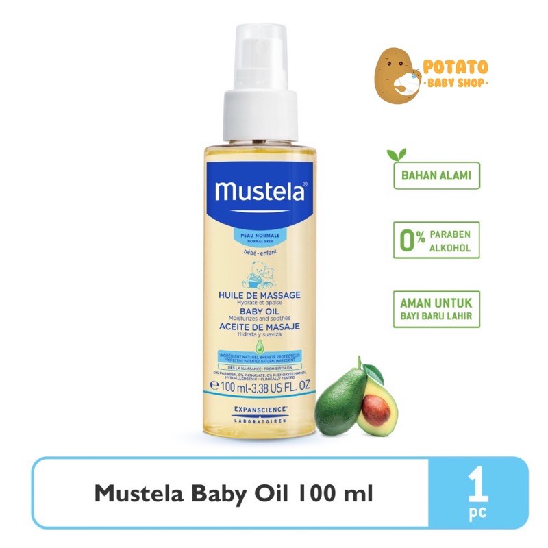 Mustela Baby Oil 100ml