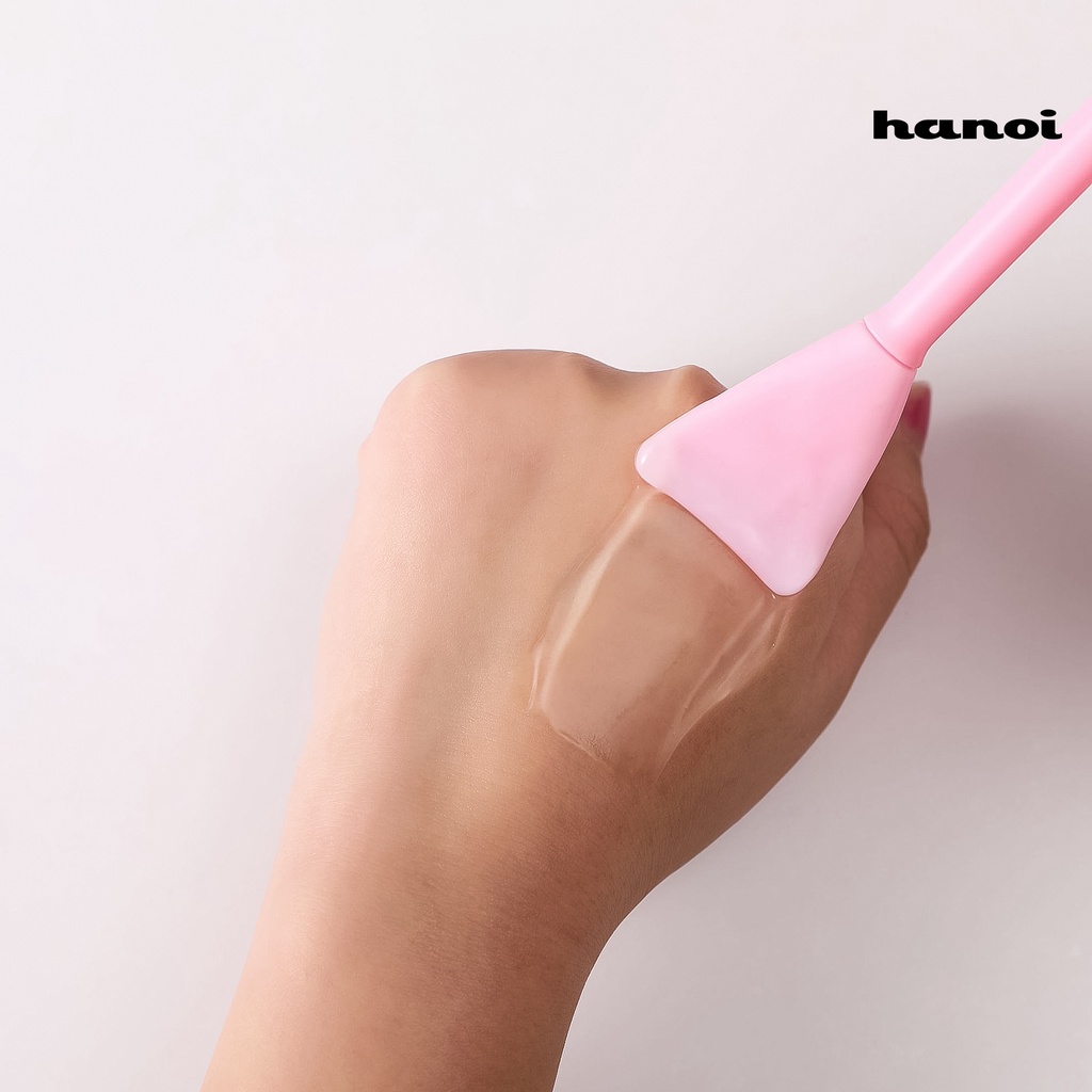 HQTM_DIY Masque Brush Safe Comfortable Silicone Masque Stirring Stick for Girl