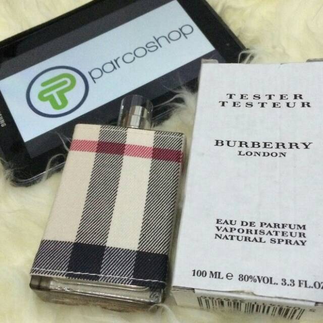 Parfum original 100 % tester + box BURBERRY LONDON WOMEN