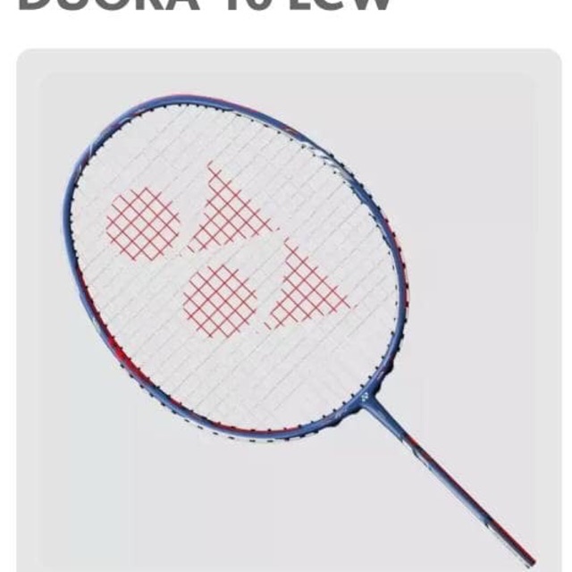 ORIGINAL Yonex Duora 10 LCW Jewel Blue Raket Badminton