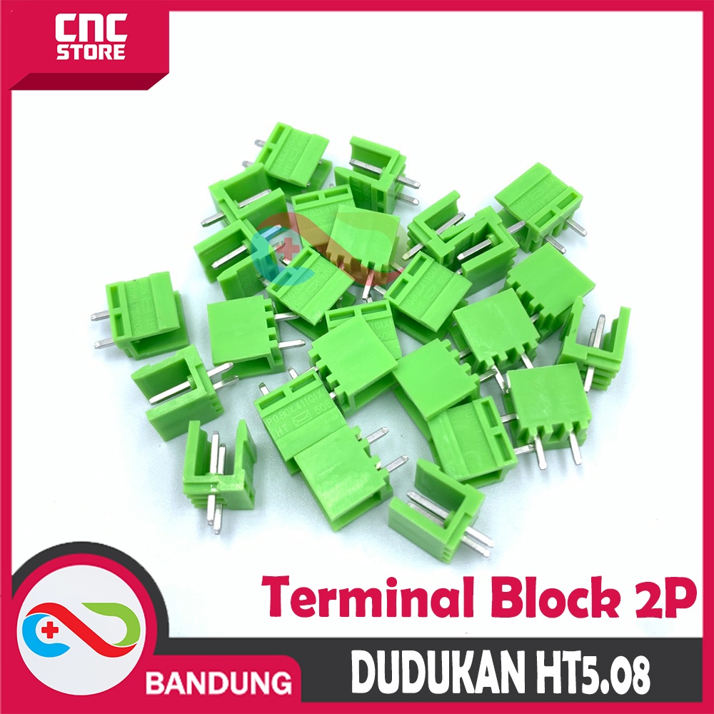 DUDUKAN TERMINAL BLOCK HT5.08 5.08MM 2P