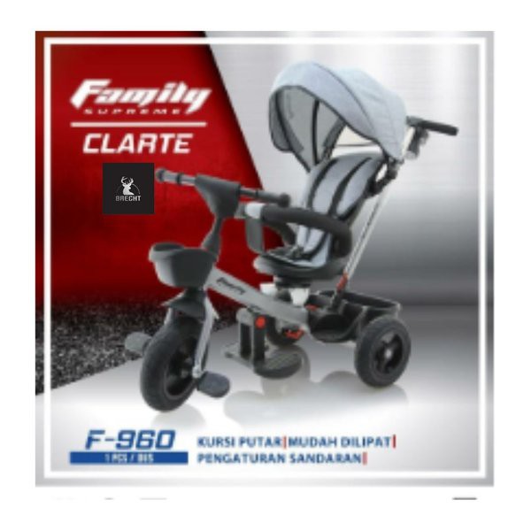 Sepeda Anak Roda Tiga Family Supreme Clarte