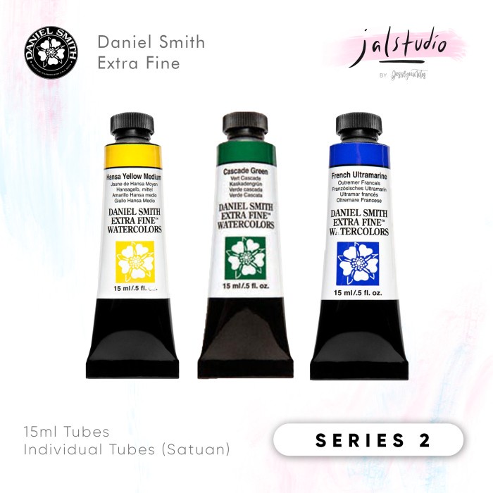 

Daniel Smith Extra Fine Artist Watercolor 15ml Tubes Series 2 Cat Air - Carbazole Viole