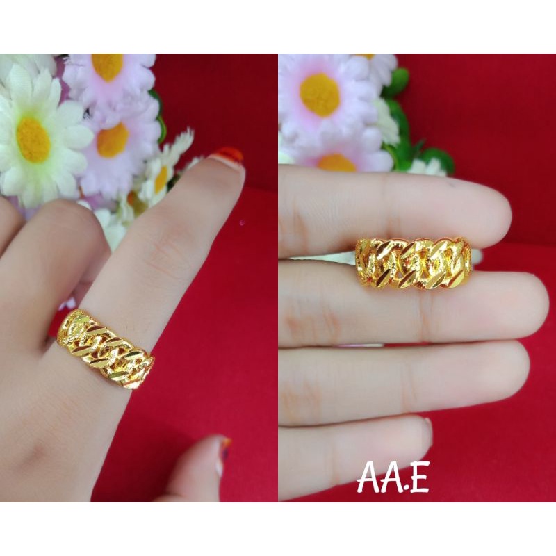 Cincin wanita emas muda kadar 35%