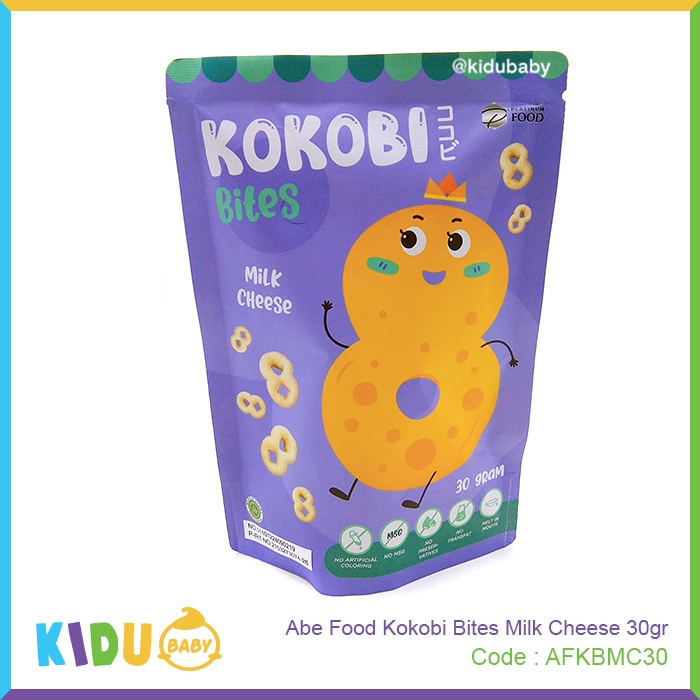 Snack Bayi &amp; Anak Abe Food Kokobi Bites Kidu Baby