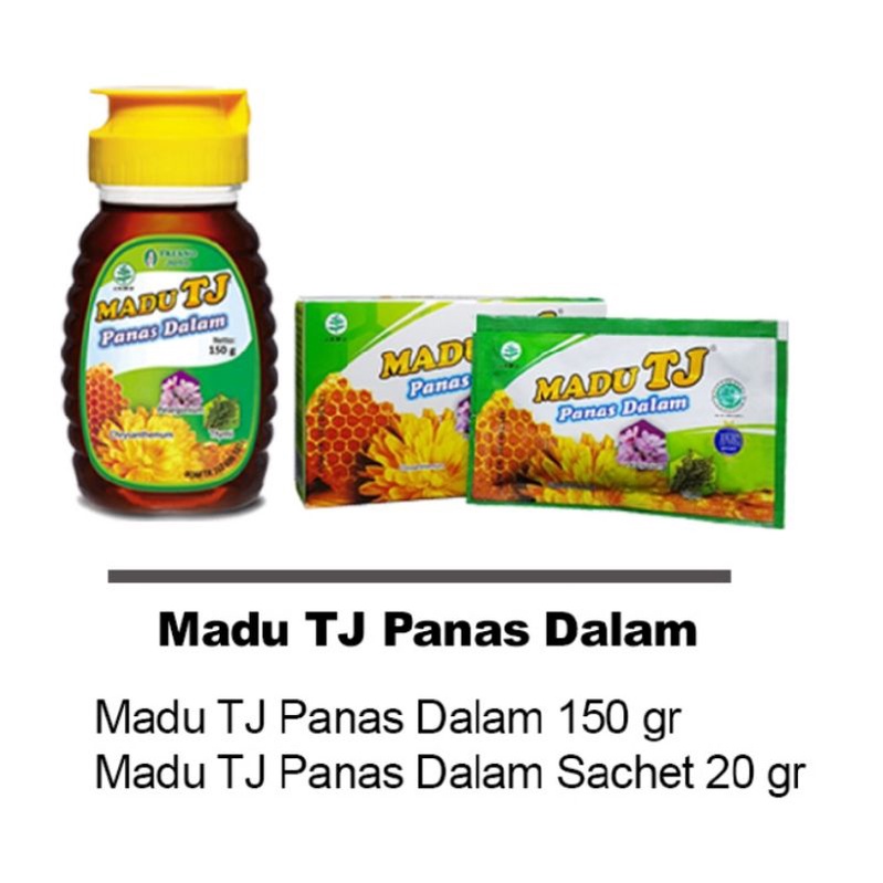 

Madu TJ Panas Dalam 150gr / Sachet