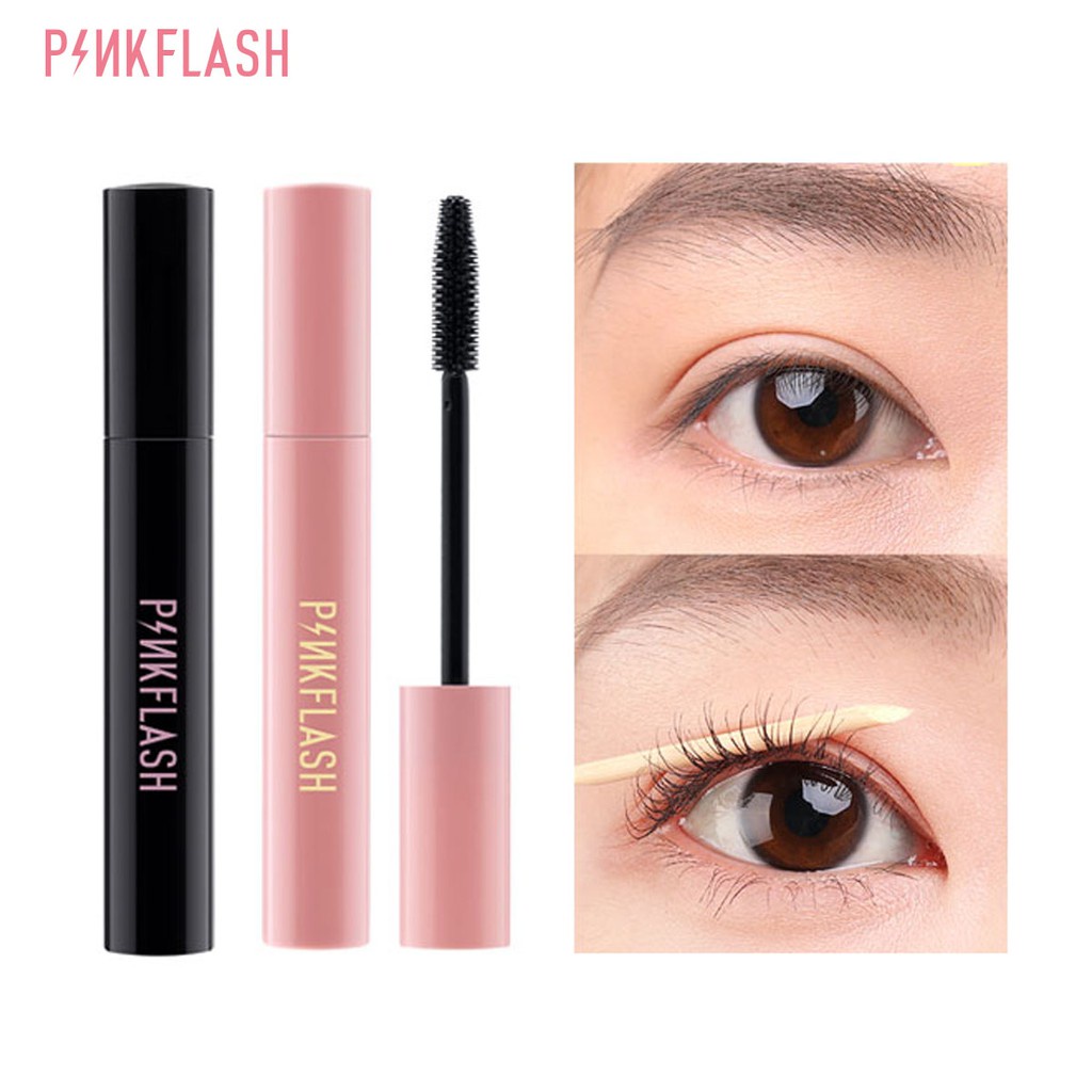 PINKFLASH WATERPROOF MICRO BRUSH MASCARA|day maskara / night maskara mascara waterproof