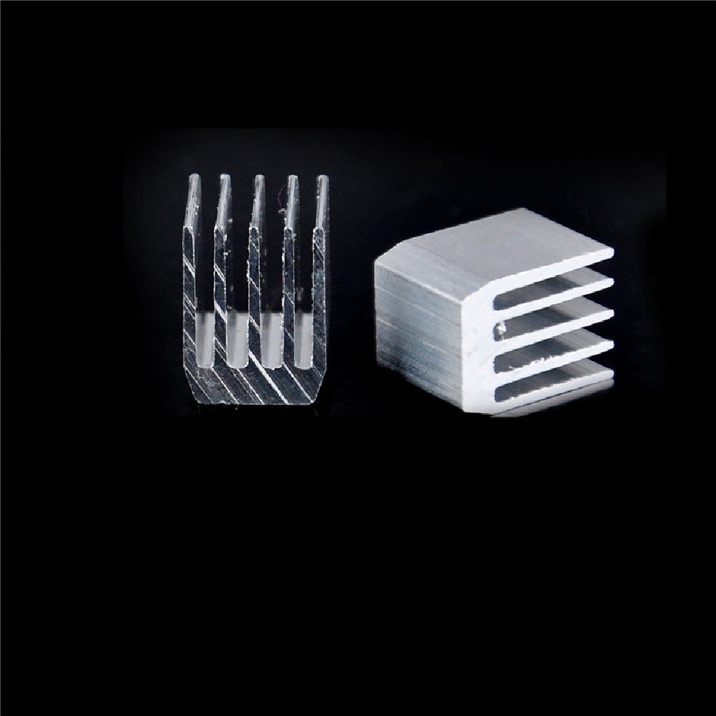 Yescool 10pcs Heatsink Radiator RAM 9x9 X 12mm Bahan Aluminum