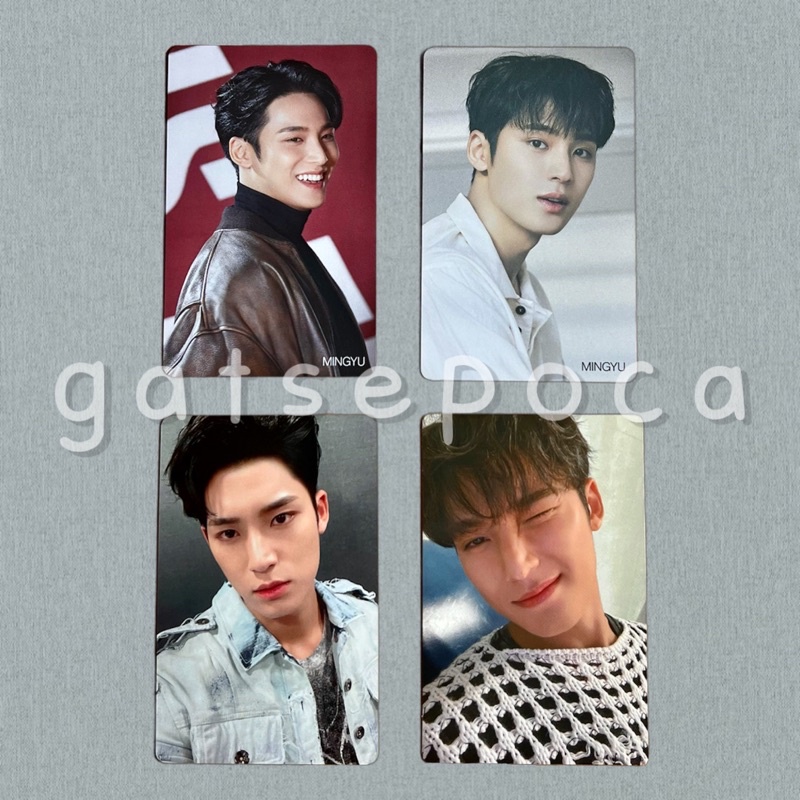 SEVENTEEN Attacca Carat Ver Carver Wink HMV YZY POB Mingyu Photocard PC