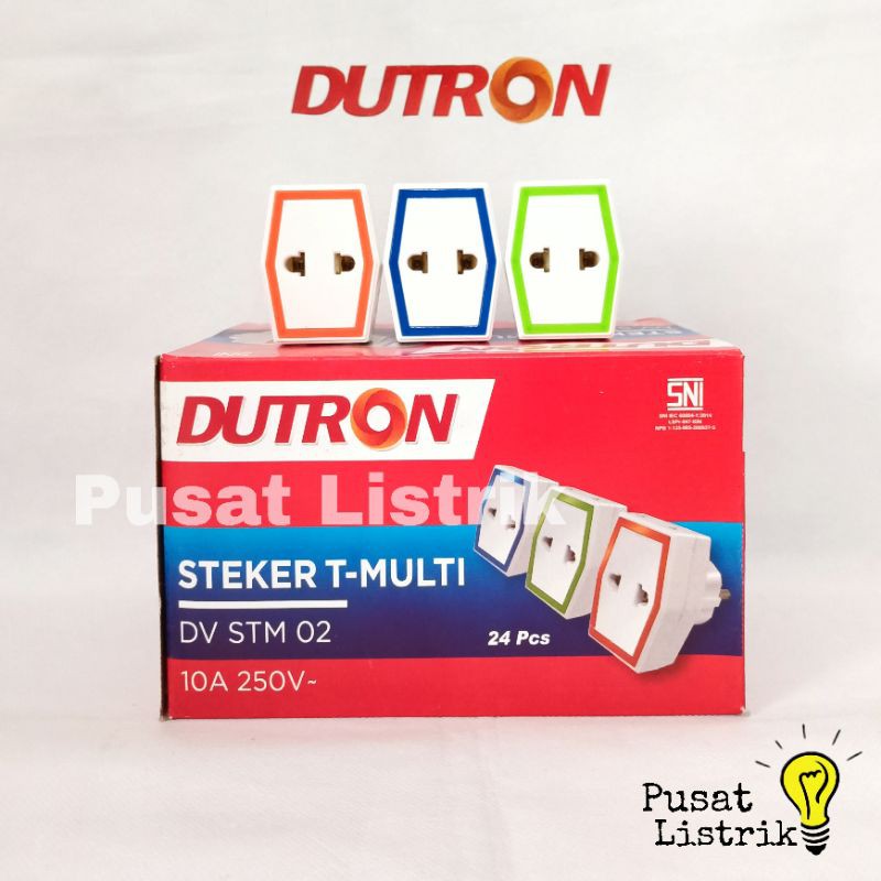 Steker T Multi Cabang 3 Dutron T Multi 3 Lubang DV STM 02