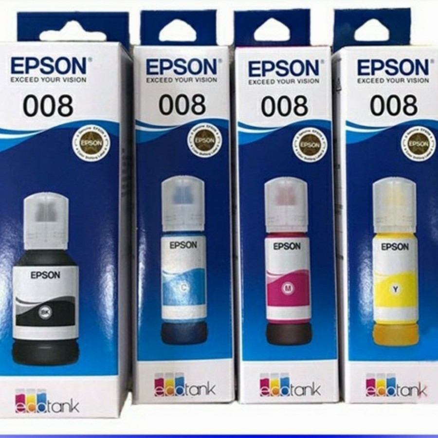 Tinta Epson 008 black + 008 colour/set printer L15150,L1516L6580,L6550