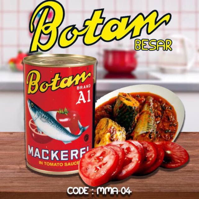 

Botan Mackerel 425 gr