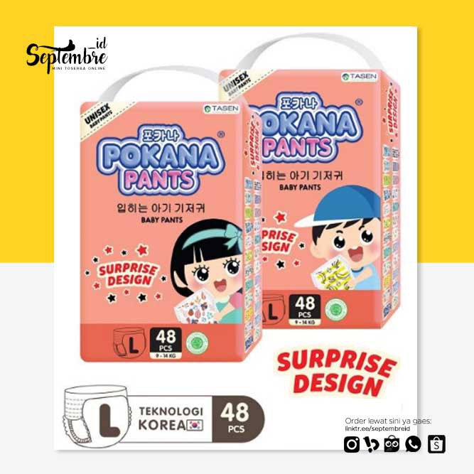 Pokana Pants L48 Pokana Popok Bayi L48 Baby Pants Popok Bayi Pokana