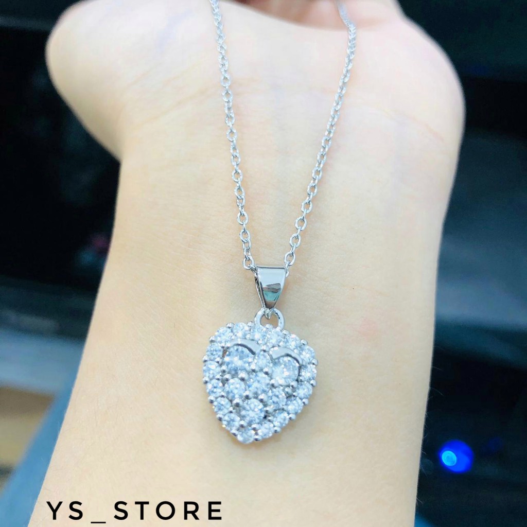 Kalung Titanium Silver Anti Karat Selamanya/Perhiasan Wanita/Titanium Asli