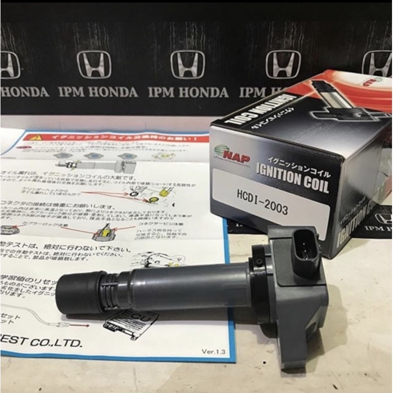 30520 RNA Coil Koil Busi Honda Civic FD1 1.8 1800cc 2006 2007 2008 2009 2010 2011 CRV GEN 3 RE1 2.0 2000cc 2007-2012 No Brand / Cadic / NAP / New era / Original Honda