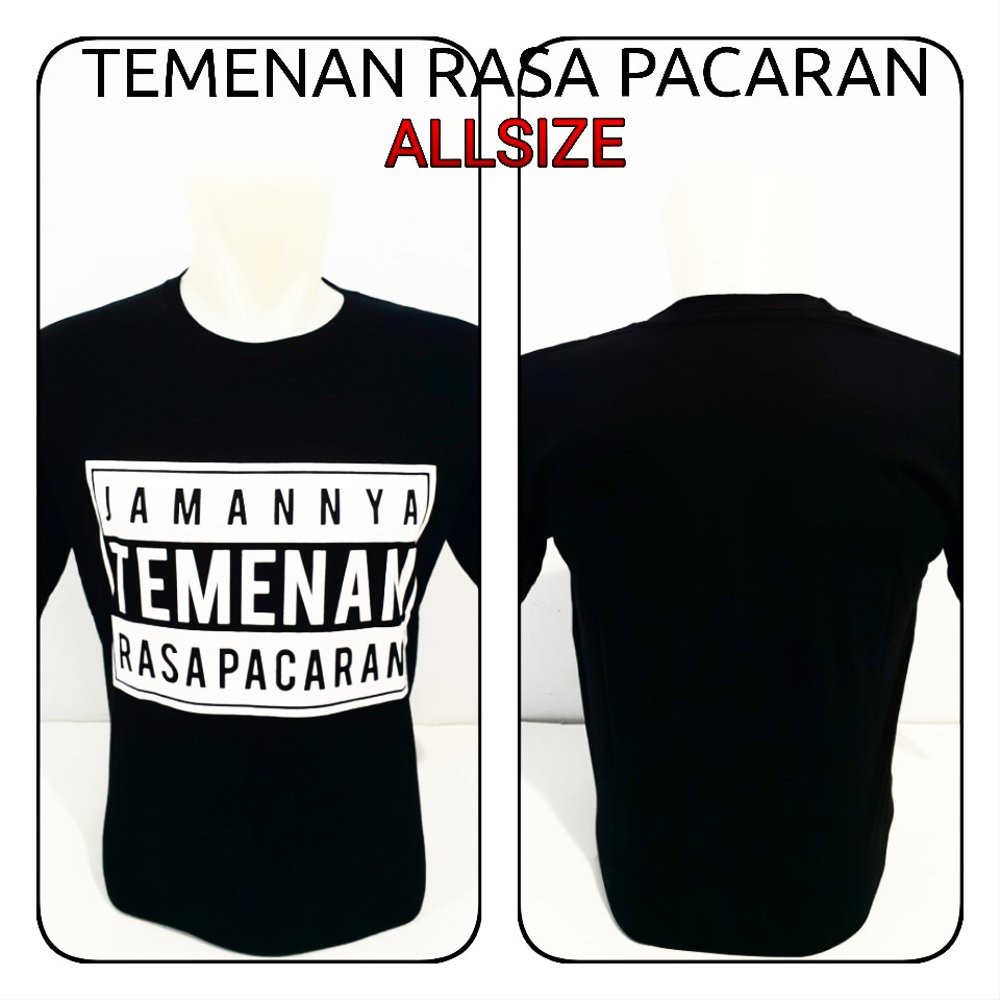 Kaos Kata Kata Temenan Rasa Pacaran Obral Shopee Indonesia Kaos Kata Kata Temenan Rasa Pacaran Obral Shopee Indonesia