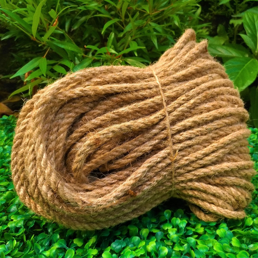 

Tali Tambang Goni MM - Tali Rami 10M - Tali Bahan Kerajinan - Tali Aesthetic