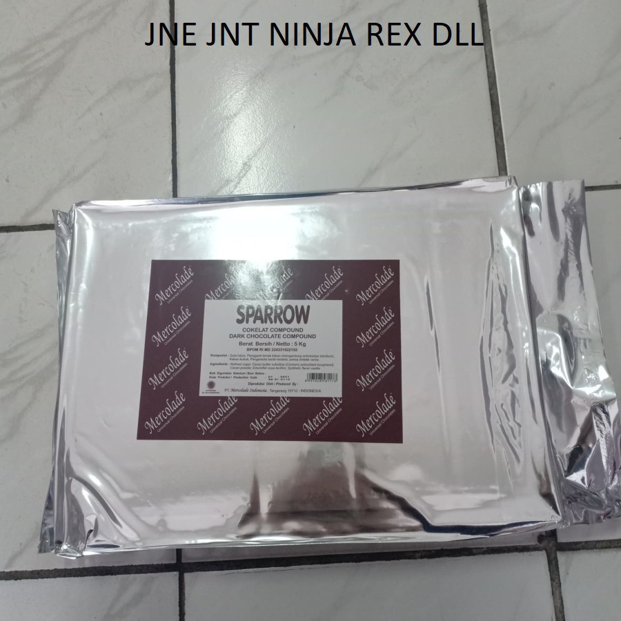 

Coklat Mercolade Sparrow Compound Hitam Dark Chocolate Coklat DUS 20KG