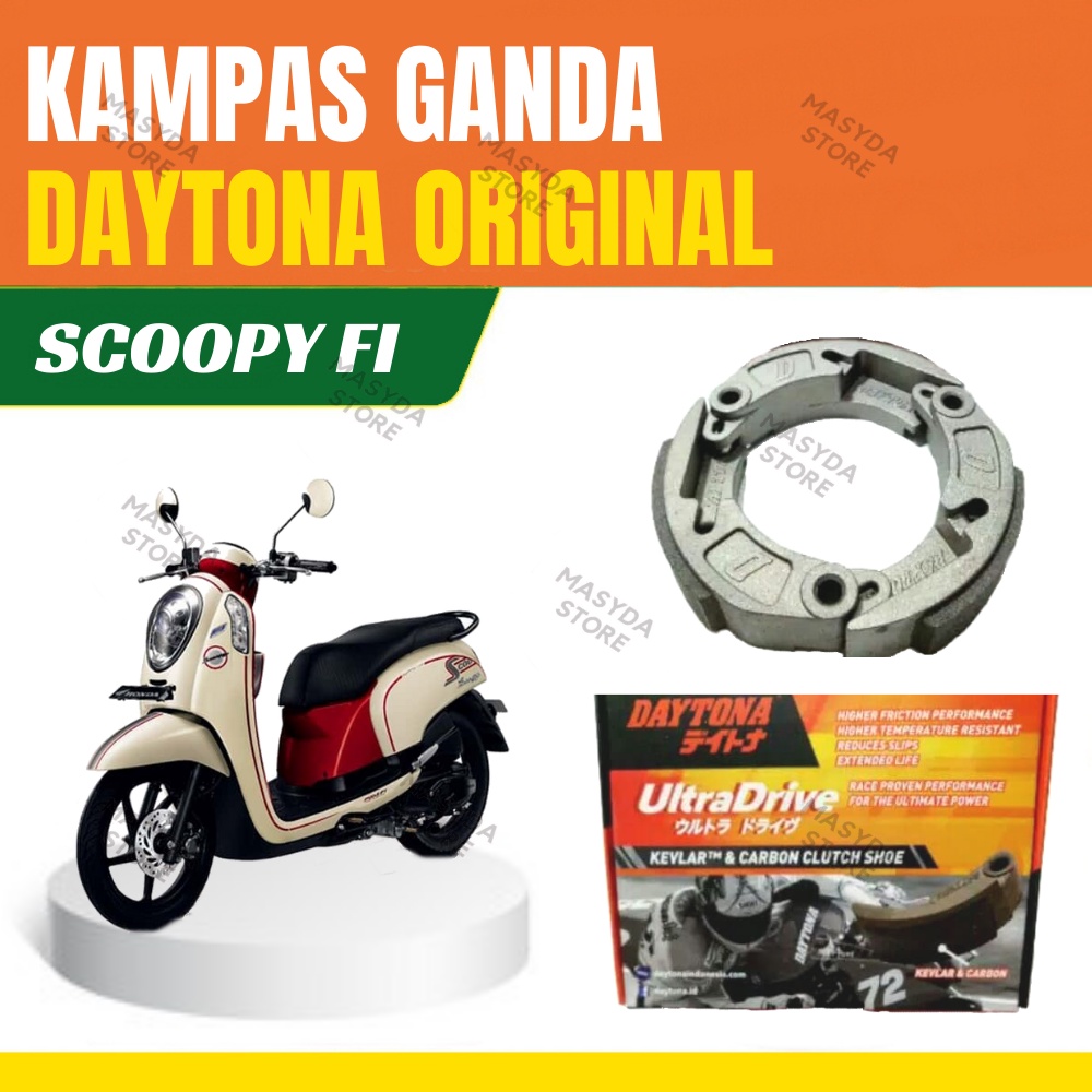 KAMPAS GANDA DAYTONA HONDA SCOOPY FI STATER KASAR ORIGINAL KAMPAS GANDA DAYTONA SCOOPY