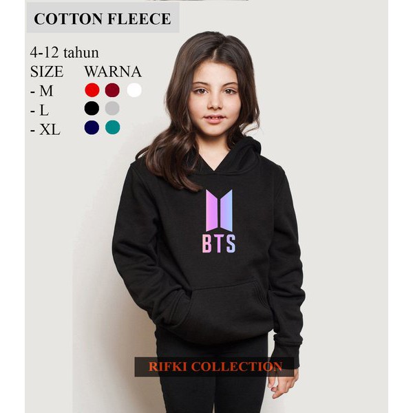 Sweater KOREA Perempuan fleece Tebal anak dewasa / JaketMurah / Hoodie Jimin Suga (COD)-7