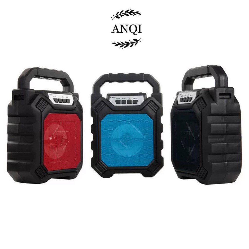 ANQI 1888 speaker bluetooth LED / Portable Bluetooth Speaker