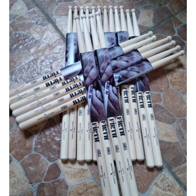 Stick Drum VicFirth selected Maple 5B( Minimal order 2 pasang )
