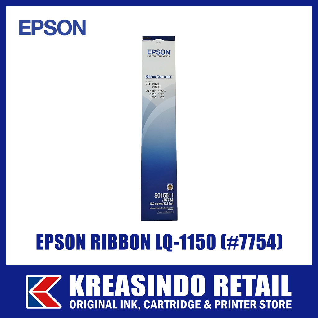 Epson Ribbon Cartridge / Pita / Tinta LQ-1150 Original (#7754)