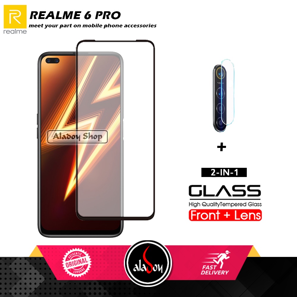 PAKET 2 IN 1 Tempered Glass Layar Oppo Reno 6 Pro Free Tempered Glass Camera