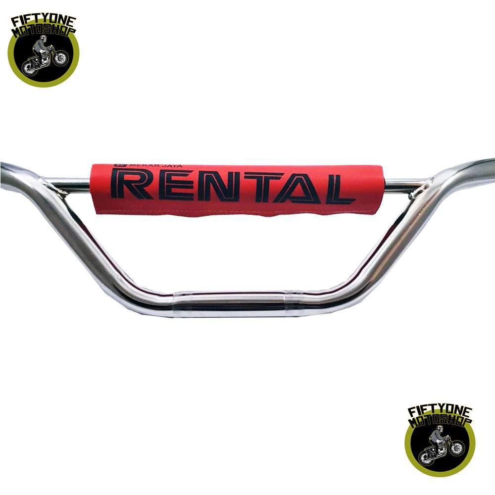 Stang Motor Trail Bebek Matic Honda Yamaha Chrome Set BusaStang XCross