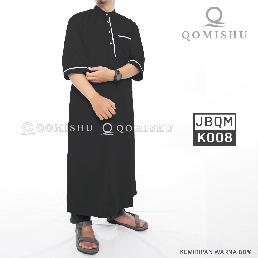 Jubah Muslim Pria Gamis Ikhwan Muslim QOMISHU