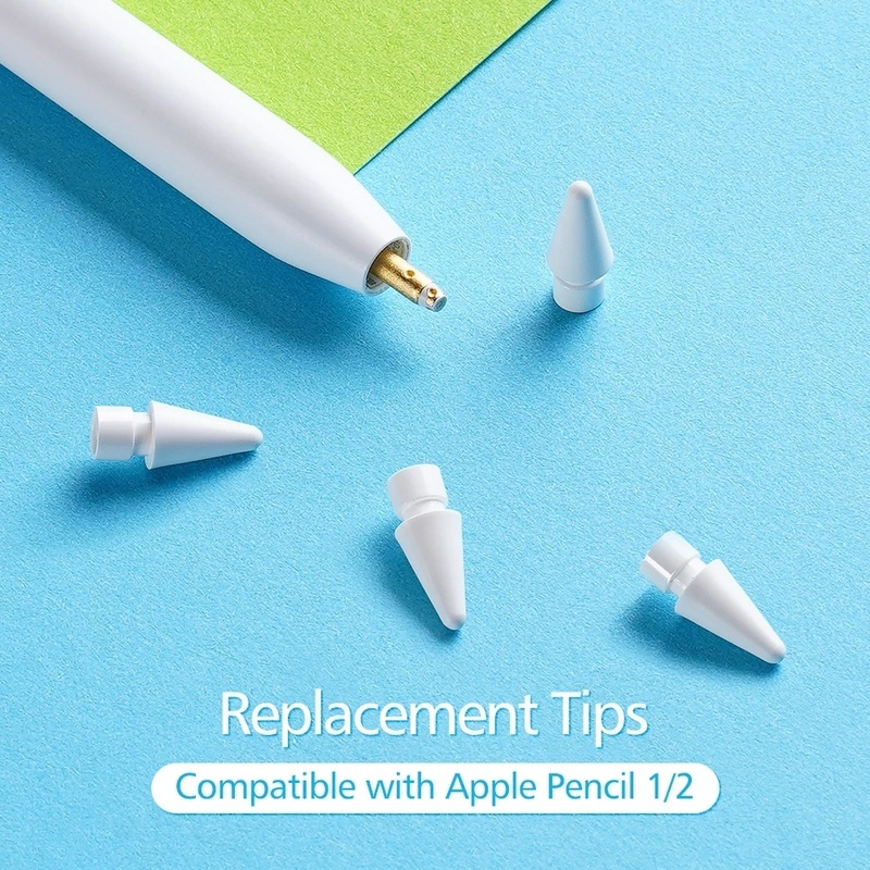 1pc Pensil Stylus Pengganti Kualitas Premium Tahan Lama Untuk Apple ipad 1 / 2