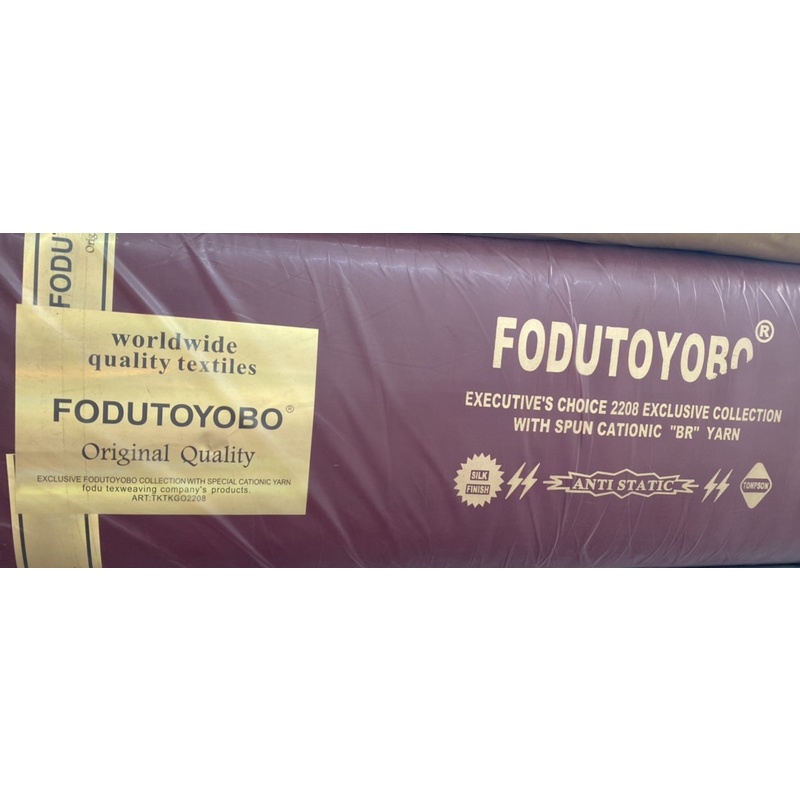 [RESTOCK] KAIN TOYOBO FODU PER-0.5M PREMIUM ORIGINAL TOMPSON KATUN TOYOBO FODU TERMURAH FD DELUXE RM