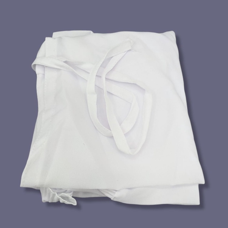 BERGO MARYAM TALI PLISKET DIAMOND PREMIUM || JILBAB INSTAN PLEATED DIAMON-PUTIH