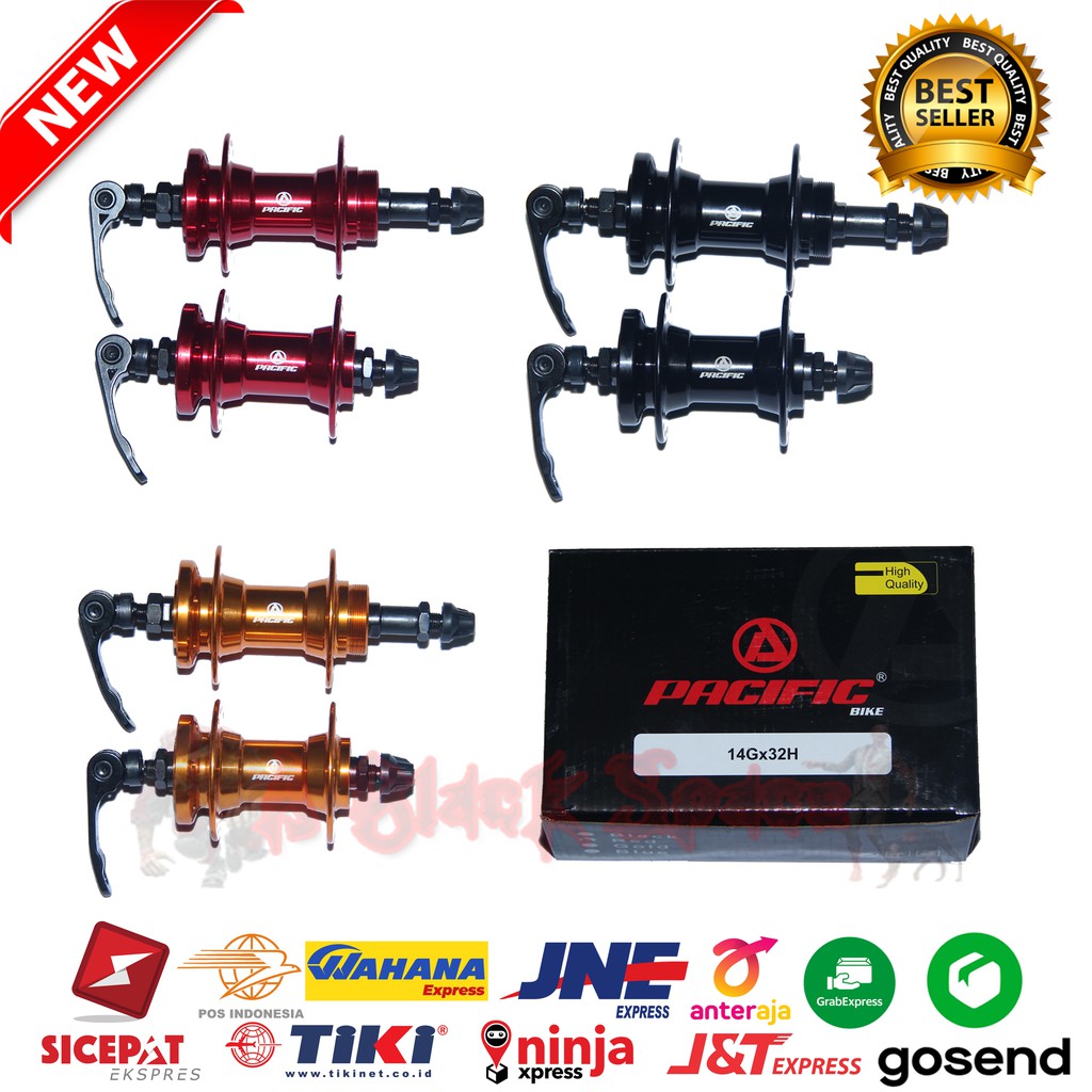 HUB FreeHub Alloy PACIFIC 32 36 HOLE Model DRAT ULIR Pelor hub sepeda MTB Minion Seli Folding