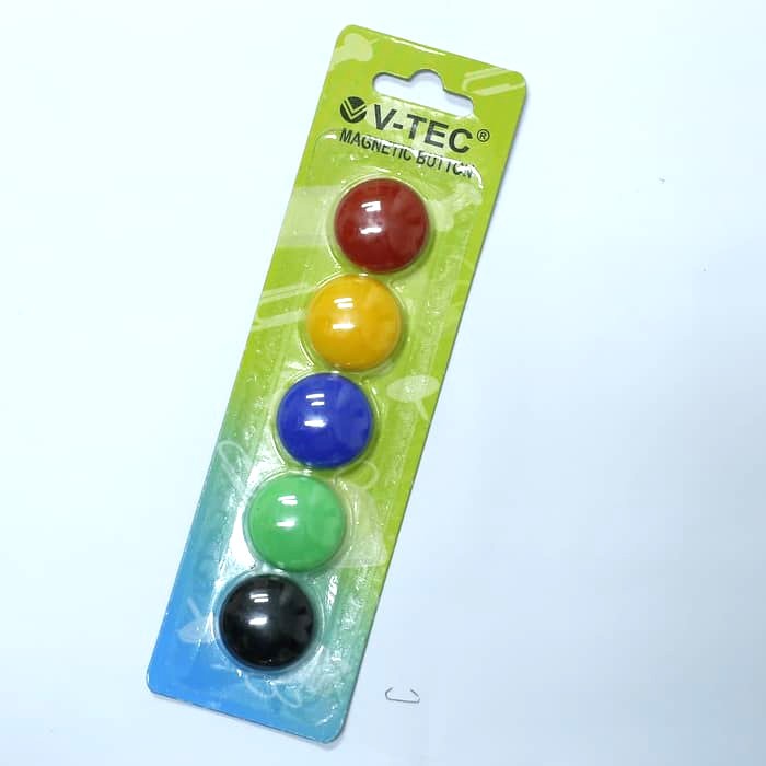 

Magnet Whiteboard Uk.30 Mm V-Tec Isi 5 Magnet Kulkas MB30 SOLID