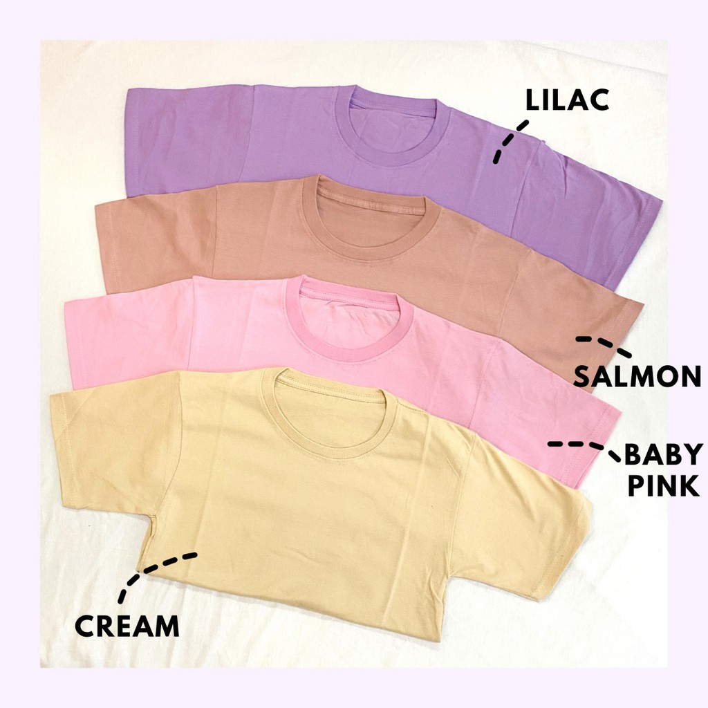 [TEBAL] BLOOMANIA Kaos Polos Lengan Pendek COTTON COMBED 20s