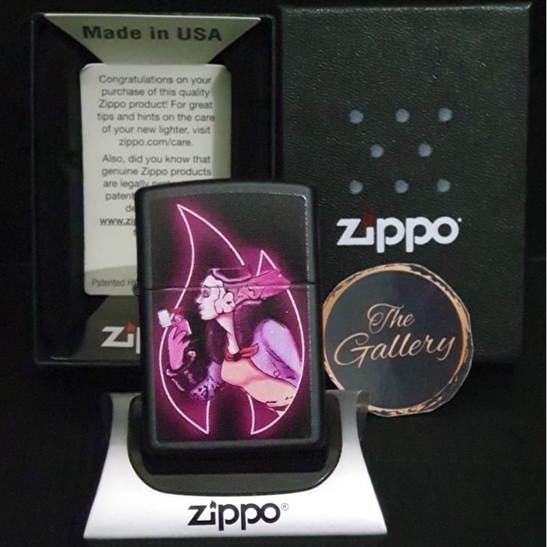 48139 ORIGINAL ZIPPO WINDY GLOW DESIGN