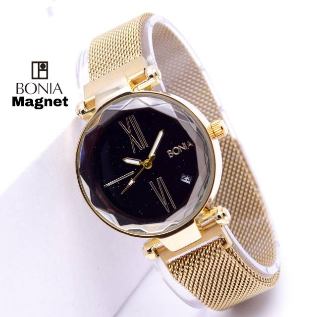 Jam Tangan Wanita Bonia Rantai Pasir Magnet Best Seller