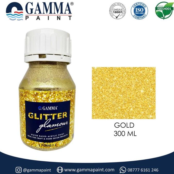 Glitter Glamour - Gold - Cat Metalik 300ML