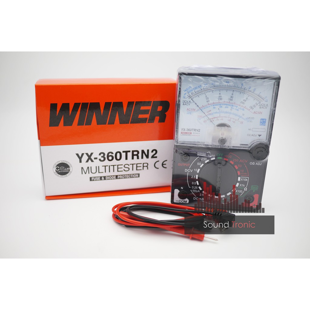 Winner Tester / Multimeter / Multitester YX-360TRN2