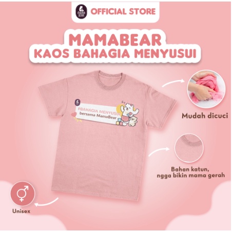 Hadiah Mama Bear Kaos Ibu Pelancar Asi Booster Asi