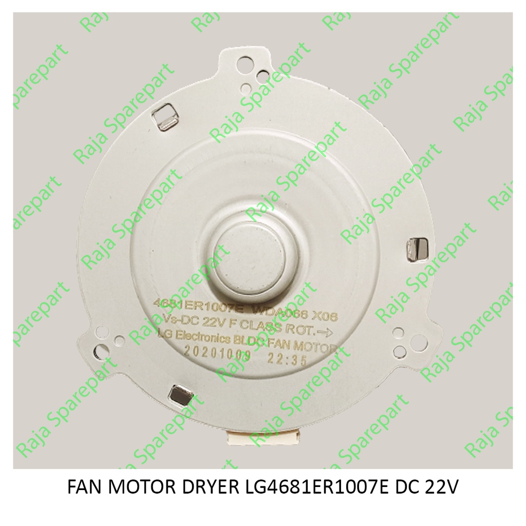 FAN MOTOR DRYER LG 4681ER1007E DC22V