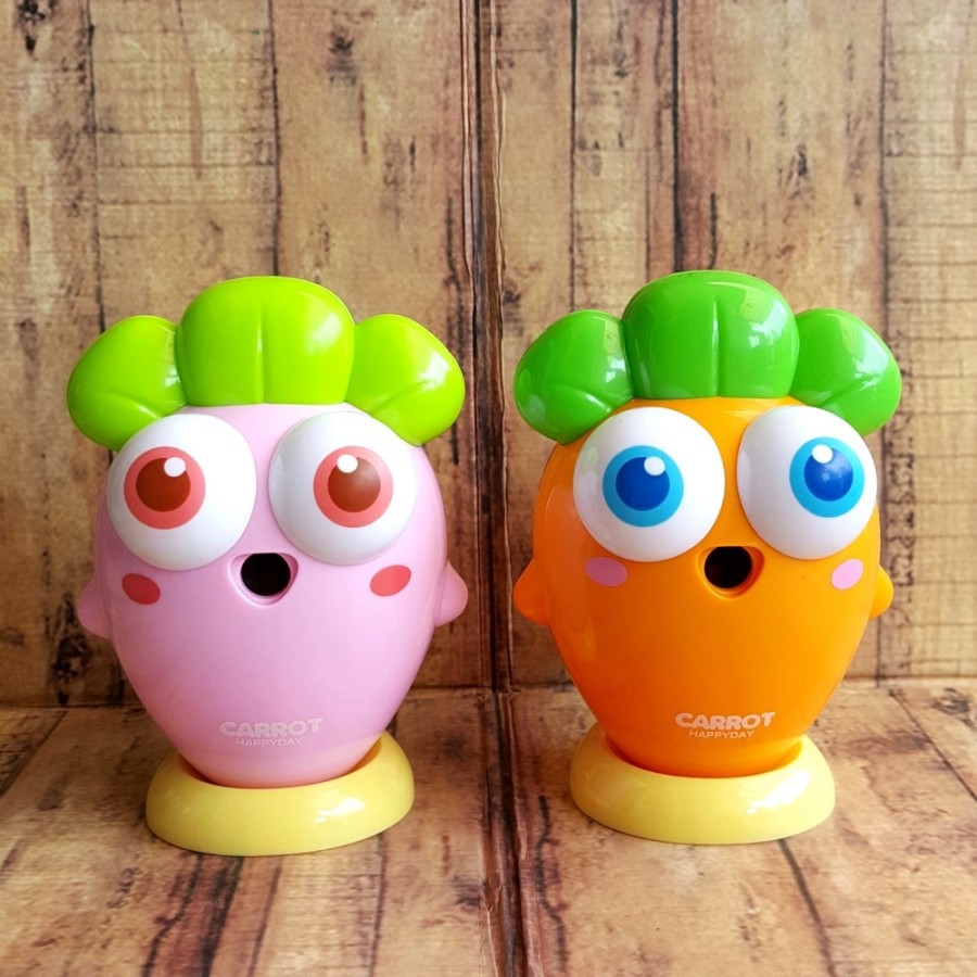 

Pencil Sharperner - Rautan - Serutan - Asahan Meja Carrot HappyDay