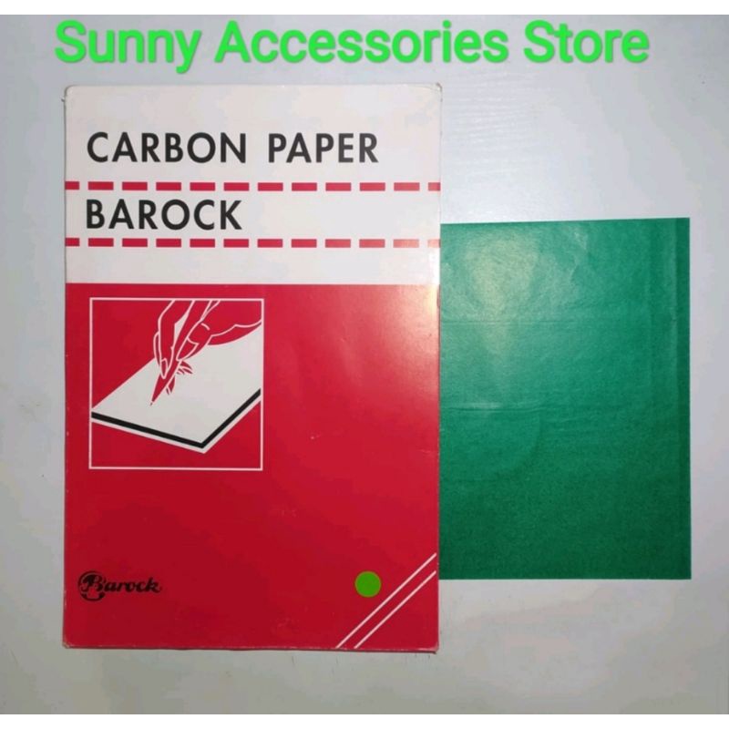 

karbon Jahit /Carbon Paper _Tracing Paper BAROCK Original Product *(price 1 dus isi 50 lembar)