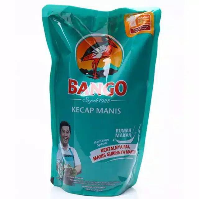 

Kecap bango kemasan pouch 1,5kg 1 karton isi 6 pouch