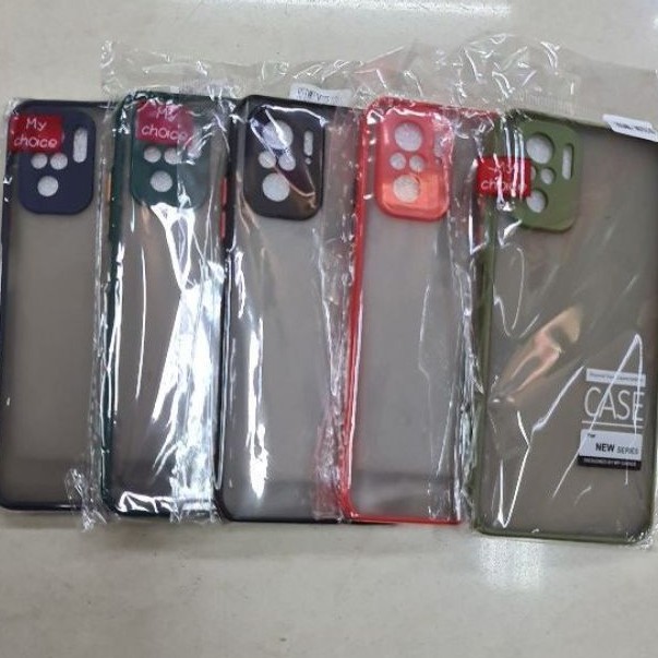 Silicon Case Dove My Choice Redmi Note 10/Note 10s Pelindung Kamera